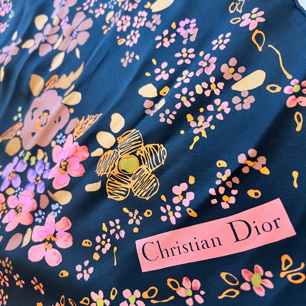 Christian Dior Silk Scarf